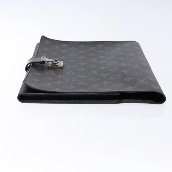 LOUIS VUITTON Monogram Eclipse Porte Documents Frank GM - Picture 5 of 16
